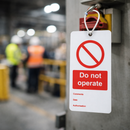 Do Not Operate Safety Tags – 80mm x 150mm – Matt PVC – Industrial Use