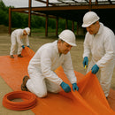 Flame Retardant Polythene Sheeting – 4m x 25m, 1000 Gauge