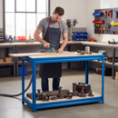 Heavy Duty Workbench - 870mm High - 600kg Capacity - Blue