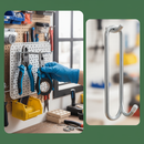 Professional Euro Peg Board Hooks - Versatile Space-Saving Hanging Solution for Bagged and Boxed Items