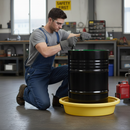 Heavy Duty Circular Drum Tray for Drip and Spill Control