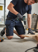Premium Heavy Duty Stretch Loose Fit Work Shorts with Reinforced Pockets and Tool Holders for Comfort and Durability
