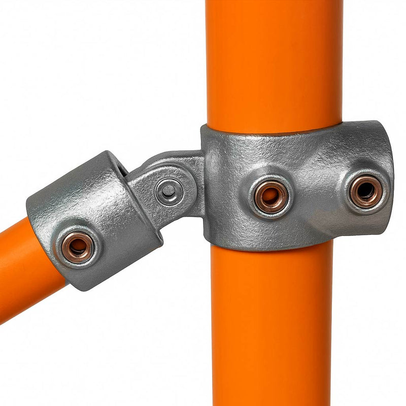 Swivel Tee Extender – 48.3mm Tube Brace Connector, Regular or Male