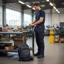 Premium Craftsman Trousers with 4-Way Stretch Fabric and Free Backpack