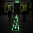 Photoluminescent Safety Tape – 40mm & 80mm – Class 'B' Brightness – Industrial Use
