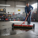 Professional Reversible Rubber Blade 46" for Heavy Duty Wheeled Yard Squeegee - Durable and Long-Lasting Design