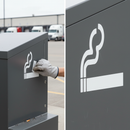 Premium Durable Cigarette Decals for Smoking Shelters - Weather Resistant, Long-Lasting & Eco-Friendly (Pair)