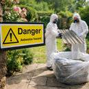 Asbestos Hazard Safety Sign – 1mm Rigid Plastic – Indoor/Outdoor Use