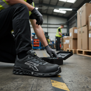 Premium Lightweight Safety Trainer with Aluminium Toe Protector and Cold-Insulated Sole for Winter Comfort