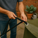 12mm Black Polypropylene Rope 3 Strand – Heavy-Duty, UV & Weatherproof | 50m Coil