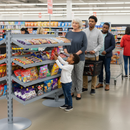 Professional Queue Management System with Standard Bay Shelves for Enhanced Customer Experience
