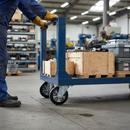 160mm Heavy Duty Swivel Bolt Hole Castor with Elastic