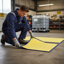 Premium Square Spill Mats - Eco-Friendly Oil Absorbent Mats (Pack of 5)