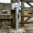 Galvanised Round Slam Post 4½in for 45in Gates