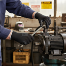 Premium Nylon/Nitrile Dry Handling Gloves for Tough Tasks