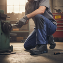 Premium S3 SRC HRO ESD Safety Shoe with Comfortable Design