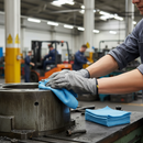 Premium Mediumweight Cloth - Blue, Pack of 50 for Versatile Use and Durability - High-Quality Professional Grade for Industrial and Commercial Appl...