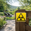 Radiation Symbol Signs – Rigid Plastic & Vinyl – Indoor/Outdoor Use