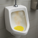 Premium 30 Day Urinal Screen with Mango Zest Fragrance - Pack of 10 for Effective Odor Control and Splash Prevention