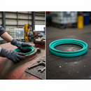 Premium Spare Moulded Gaskets for DIN 28450 Tankwagon Hose Fittings - Brass and Stainless Steel for Marine and Chemical Applications