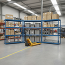 5-Tier Heavy Duty Industrial Shelving - 1677mm High, 400kg Capacity, Steel