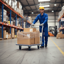 Heavy Duty Folding Platform Trolley with 150kg Load Capacity