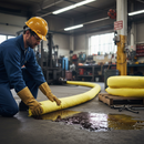 Premium Chemical Spill Land Absorbent Booms 12x3m Yellow (Pack of 4)
