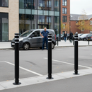 Heavy Duty Replaceable Recycled Plastic Bollards for Traffic Management and Collision Prevention