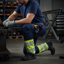 Premium High-Performance Softshell Trousers with Holster Pockets, Waterproof and Breathable for Autumn and Winter Work