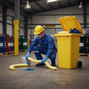 Premium Chemical Wheelie Bin Spill Kit - 240L Capacity