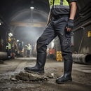 Premium Zip-Up Safety Boot with Insulated Sole and Composite Toe Protection for Challenging Environments