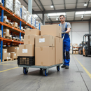 160mm Diameter Premium Elastic Rubber Tyred Wheel with Nylon Centre