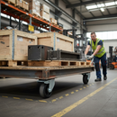 200mm Heavy Duty Braked Swivel Plate Castor Towable with Load Capacity