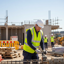 High-Visibility Yellow 2 Band Vest - Class 2 Protection