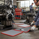 Premium Small Spill Replacement Mats for Oil and Fuel Leaks (Pack of 5)