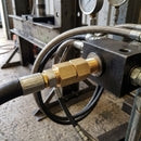 3/8in BSP Male x Female Brass Swivel Coupling, 280 Bar