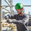 Premium Vented Ratchet Safety Helmet - High-Performance Design