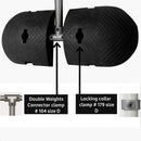 Roof Edge Run End Double Weight Set – Premium Freestanding Roof Safety System!