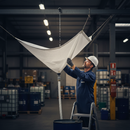 Premium Leak Diverter Tarp - Waterproof, 100cm x 300cm for Easy Water Collection