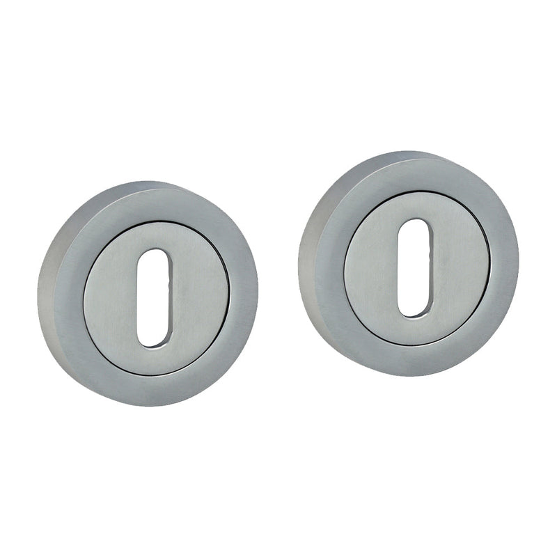 Standard Profile Escutcheon - Satin Chrome - 51mm