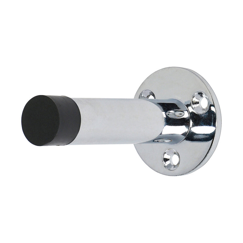 Projection Door Stop - Polished Chrome - 70mm
