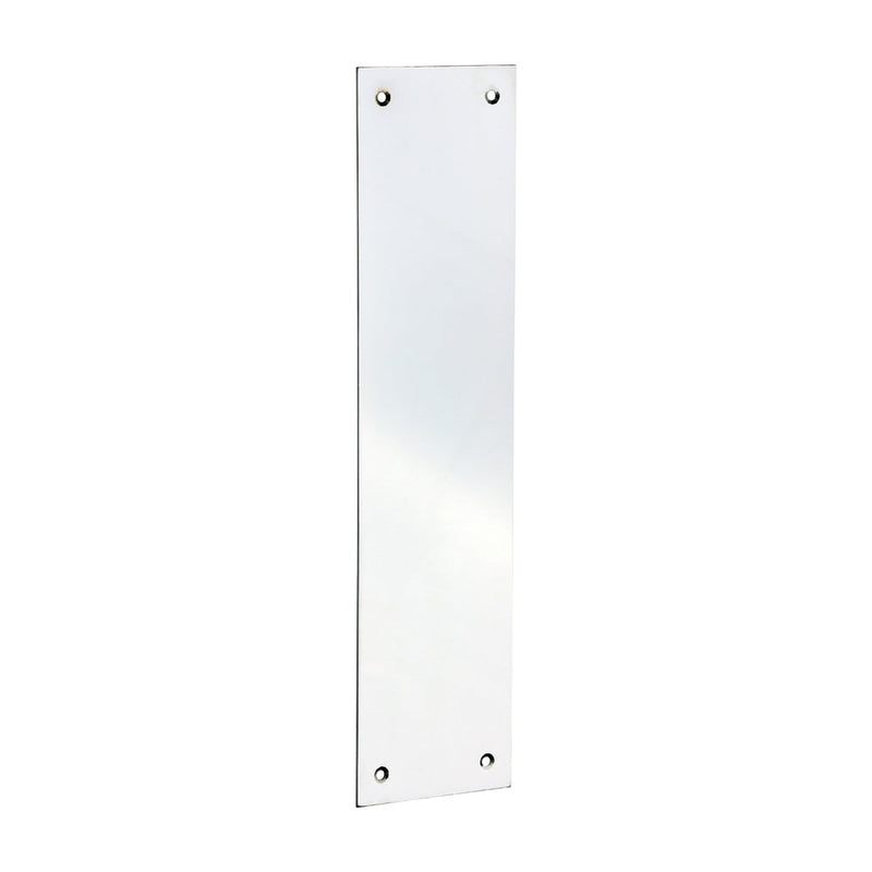 Finger Plate - Polished Chrome - 305 x 76