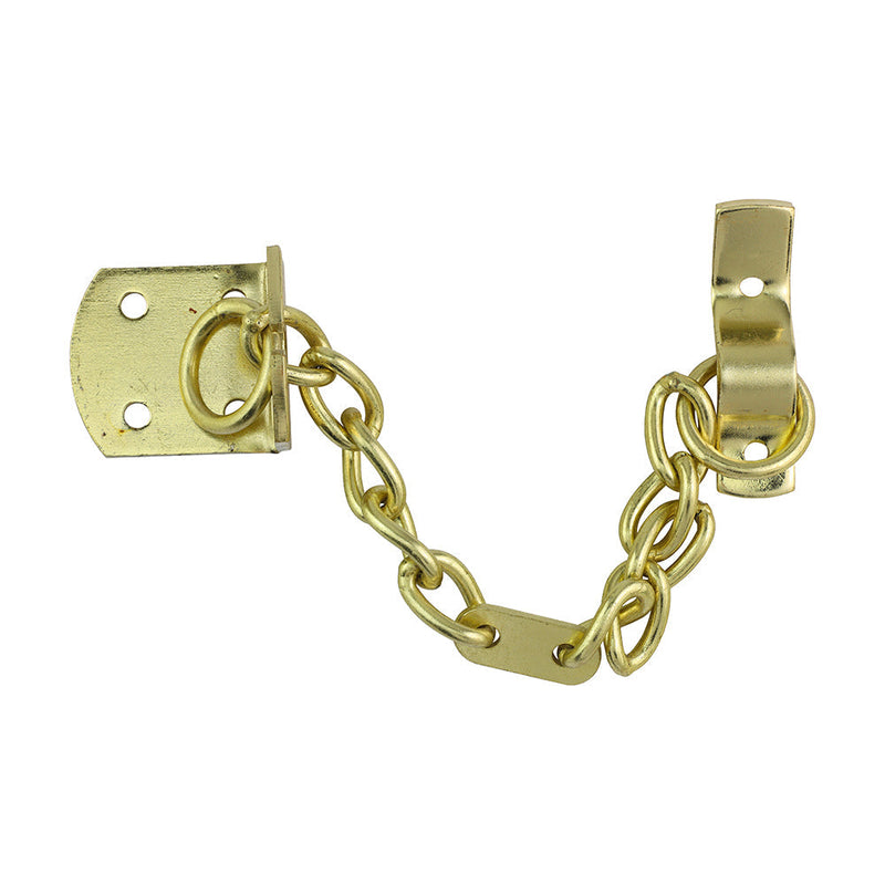 Security Door Chain - Electro Brass - 44mm