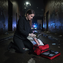 Premium Bleed Control Kit for Rapid Response to Severe Bleeding with Trauma Dressings, Tourniquet, Chest Seal, and First Aid Supplies