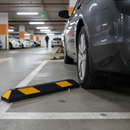 Premium 900mm Rubber Wheel Stop for Parking with Durable Recycled Material for Industrial and Commercial Use