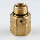 1/2in BSP Brass Swivel Coupling, 24 Bar, 100 Lpm (view 2)