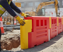 Premium Heavy Duty Barrier System End Stop Section for Enhanced Safety and Protection