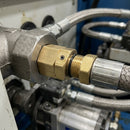1/2in BSP Male x Female Brass Swivel – 350 Bar, 40 Lpm