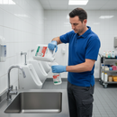 Premium Eco-Friendly Washroom Cleaner 5 Litre - Concentrated Mild Detergent for Hard Surfaces and Kitchen Utensils
