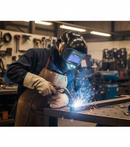 Premium Automatic Sensor Welding Face Shield for MIG, TIG, and Plasma Welding with Adjustable Headgear and Solar Power Supply